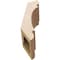 Ekena Millwork 5-inch W x 8-inch D x 12-inch H Olympic Rough Cedar Woodgrain TimberThane Knee Brace, Primed BRCUR05X08X12OLYRCPR - alternate 6